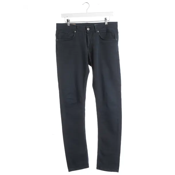 Pants, in Navy, Cotton, Dondup