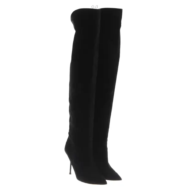 Over-The-Knee Boots, in Black, Aquazzura