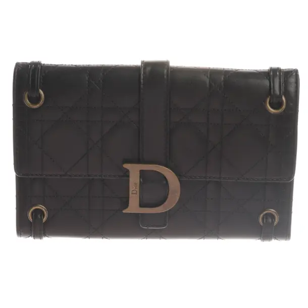 Portafoglio, in Nero, Pelle, Dior