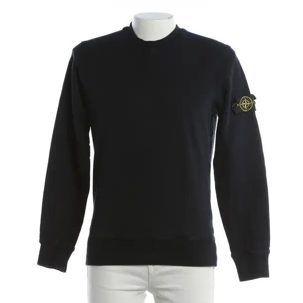 Sweatshirt, in Black, Cotton, Stone Island
