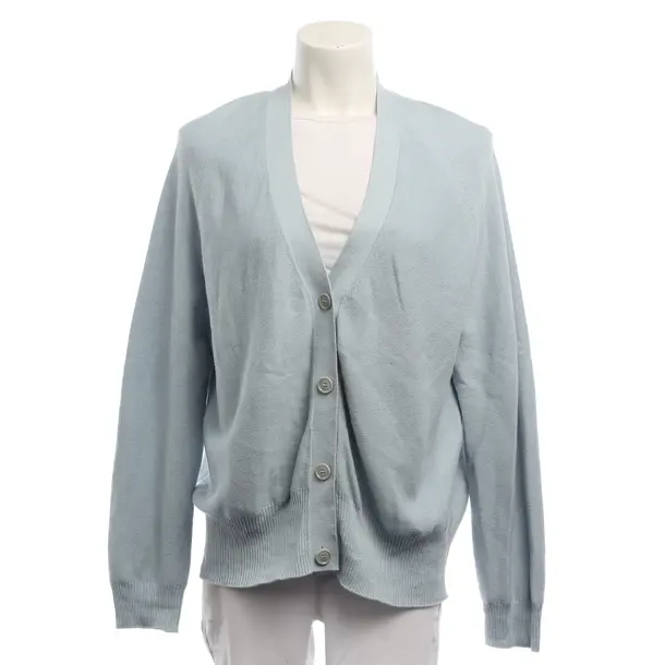 Cardigan, in Light Blue, Cotton, Hugo Boss
