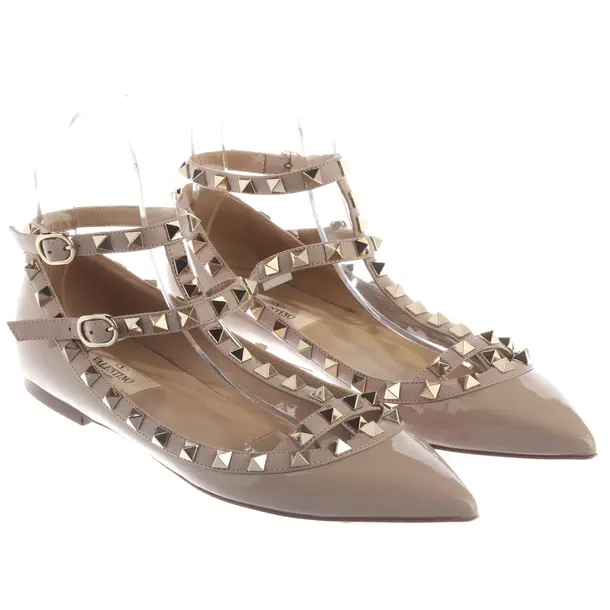 Halbschuhe, in Hellbraun, Valentino