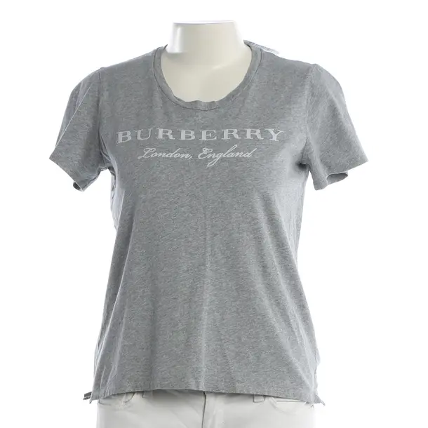 Shirt, in Grau, Baumwolle, Burberry