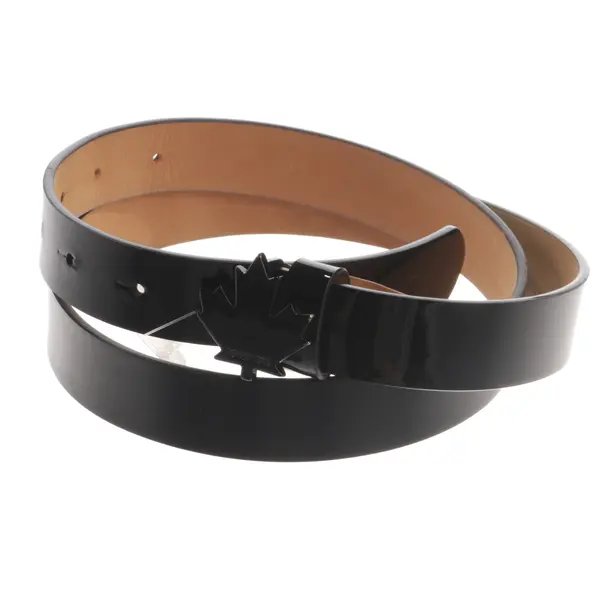 Belt, in Black, Lackleder, Dsquared