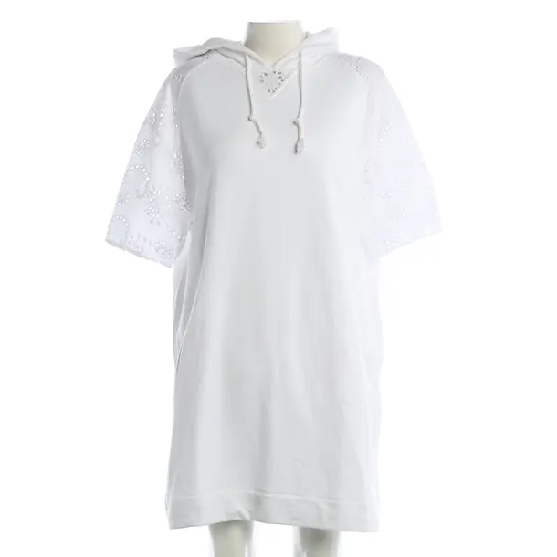 Dress, in White, Cotton, Hugo Boss