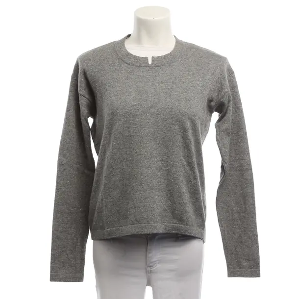 Pullover, in Grau, Wolle, Allude