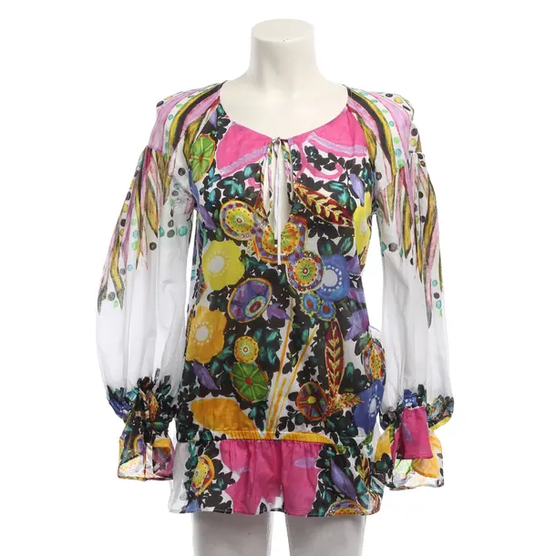 Blouse, in Multicolored, Cotton, Roberto Cavalli