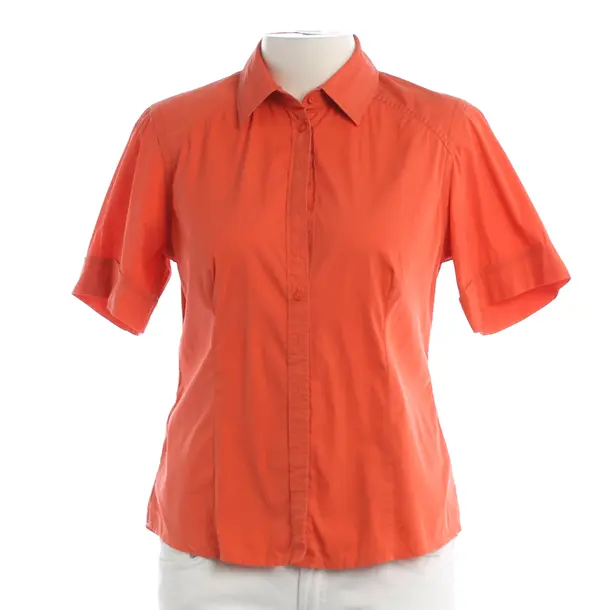 Blouse, in Red, Cotton, Van Laack