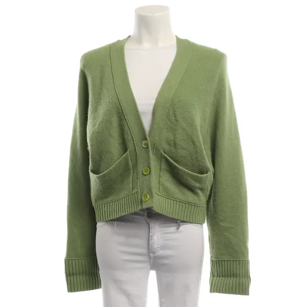 Cardigan, in Green, Cotton, Dorothee Schumacher