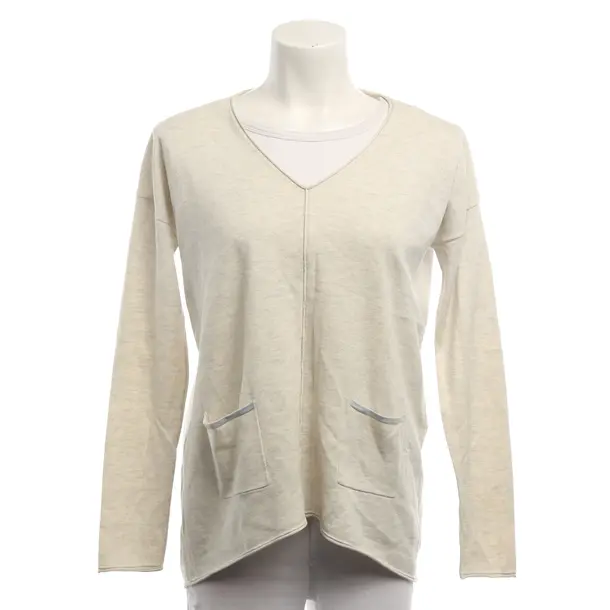 Pullover, in Beige, Wolle, Marc Cain Sports