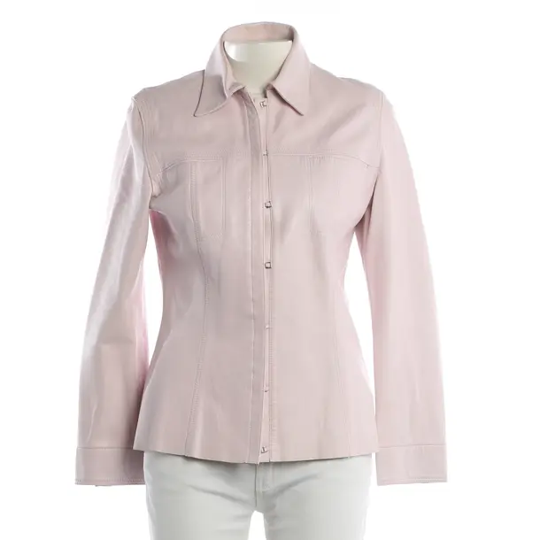 Giacca in pelle, in Rosa, Pelle, Marc Cain