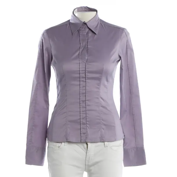 Blouse, in Purple, Cotton, Hugo Boss Black Label