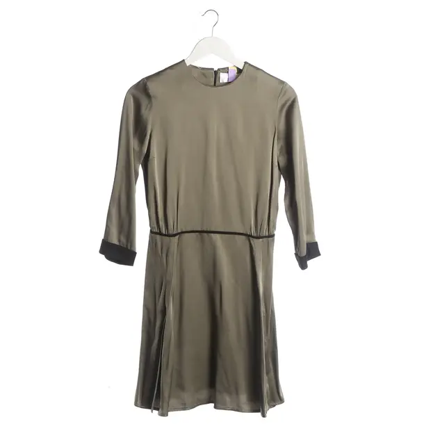 Dress, in Green, Acetate, Victoria Beckham