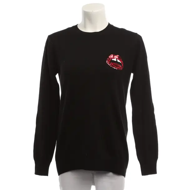 Wool Jumper, in Black, Wool, Markus Lupfer