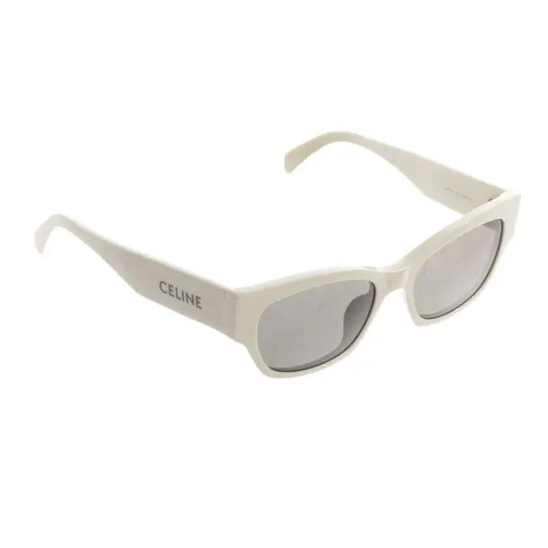 Sunglasses, in White, Synthetic, Céline