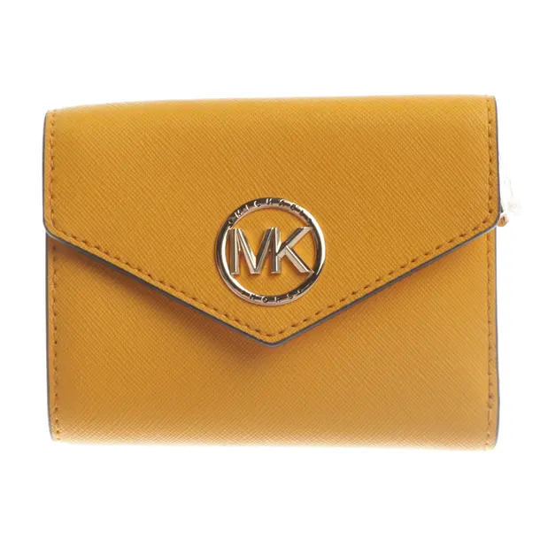 Wallet, in Orange, Leather, Michael Kors