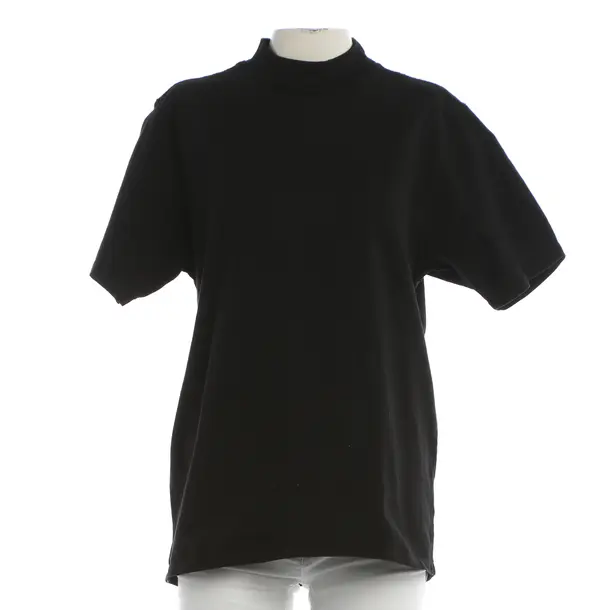 Shirt, in Black, Cotton, Les Tien