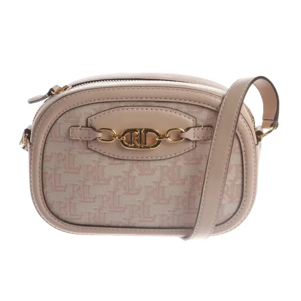Schultertasche, in Rosa, Leder, Lauren Ralph Lauren