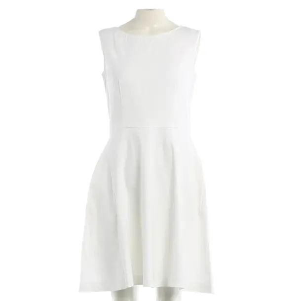 Dress, in White, Linen, Antonelli