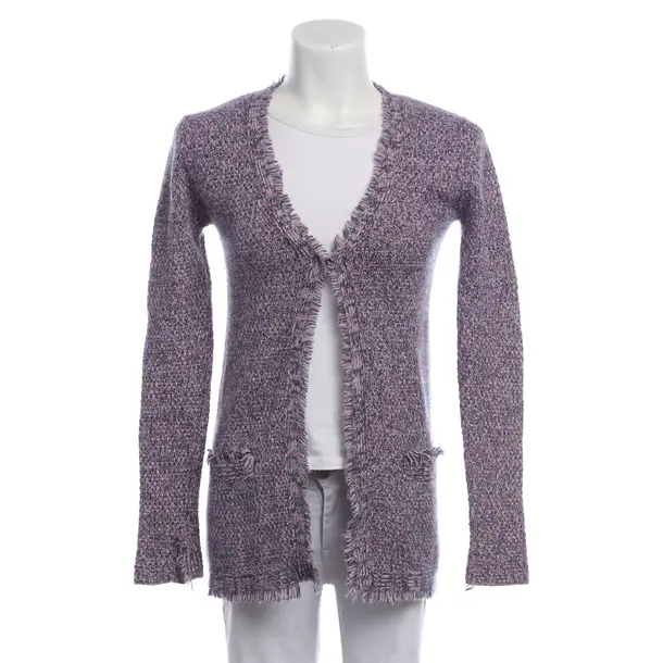 Cardigan, in Multicolored, Cashmere, Rosa Cashmere