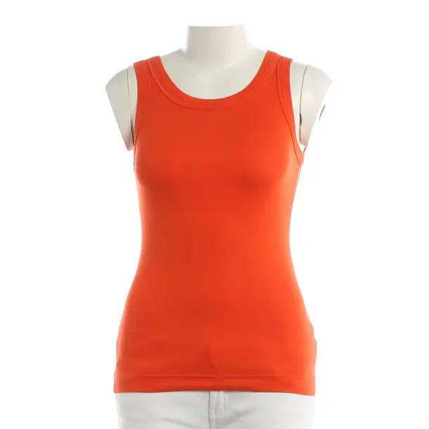 Top, in Dunkelorange, Baumwolle, Marc Cain