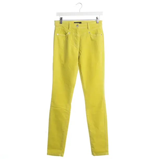 Pants, in Yellow, Cotton, Marc Cain Sports