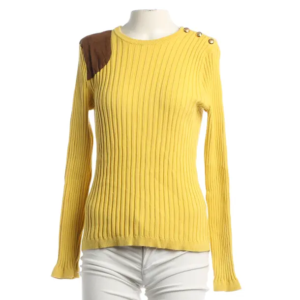 Maglione, in Giallo, Cotone, Lauren Ralph Lauren