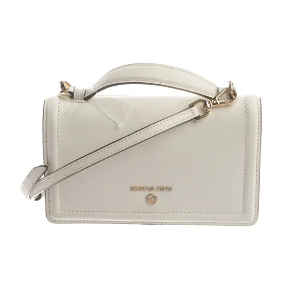 Evening Bag, in White, Leather, Michael Kors