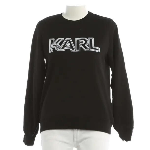 Sweatshirt, in Black, Cotton, Karl Lagerfeld