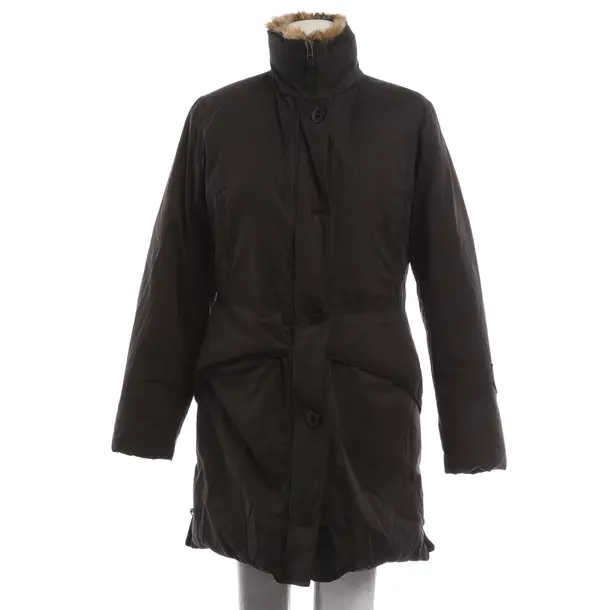 Winter Jacket, in Black, Polyimide, Closed