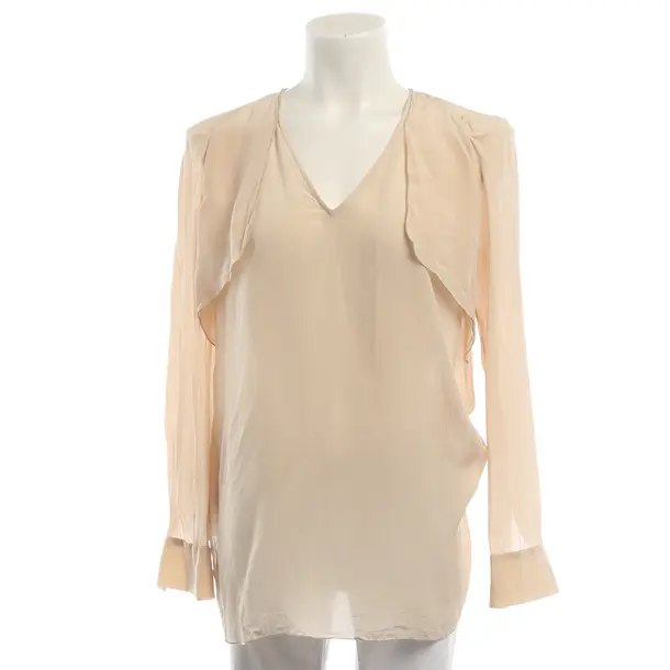 Blouse, in Beige, Silk, Steffen Schraut
