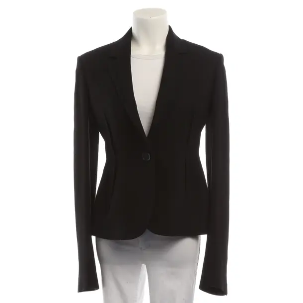 Blazer, in Black, Viscose, Rochas