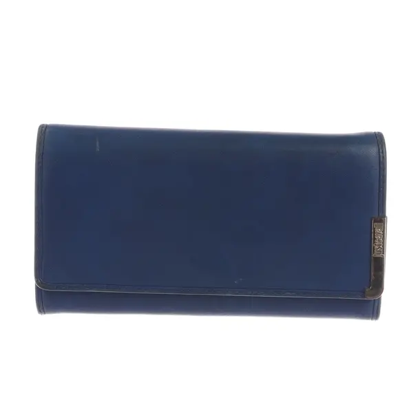 Wallet, in Navy, Leather, Just Cavalli