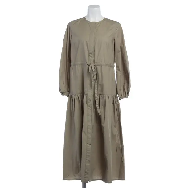 Dress, in Green, Cotton, Ivy Oak