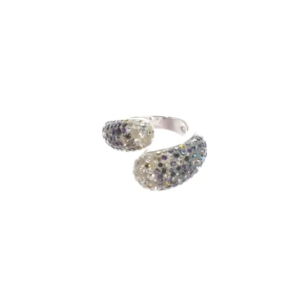 Ring, in Silber, Metall (metallisch, metallisiert), Swarovski