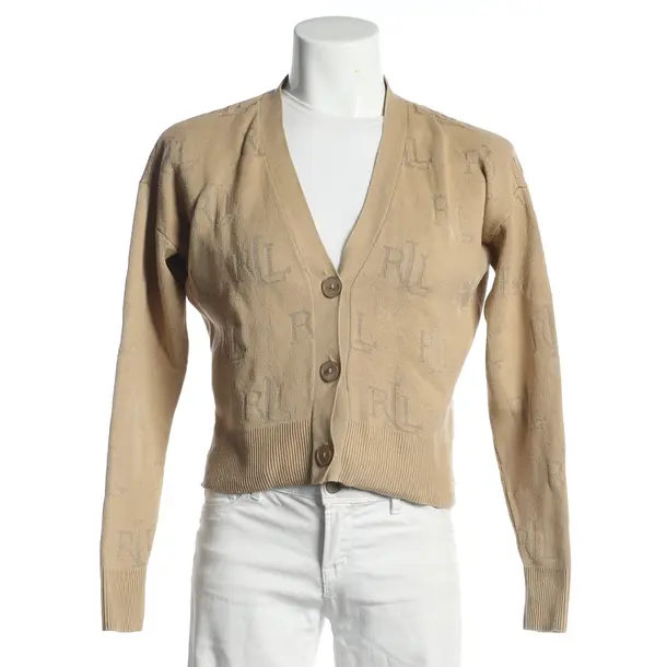 Cardigan, in Light Brown, Cotton, Ralph Lauren Black Label