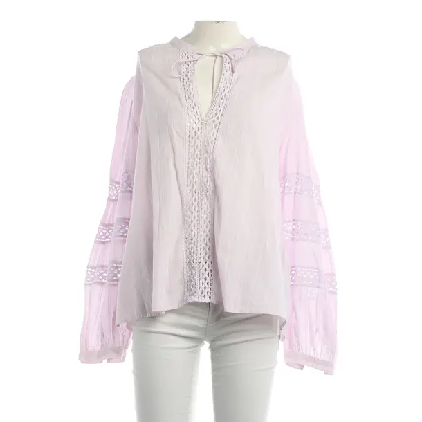 Bluse, in Lavendel, Baumwolle, Closed