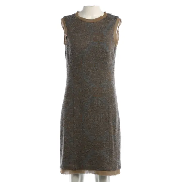 Dress, in Gray, Wool, Peserico