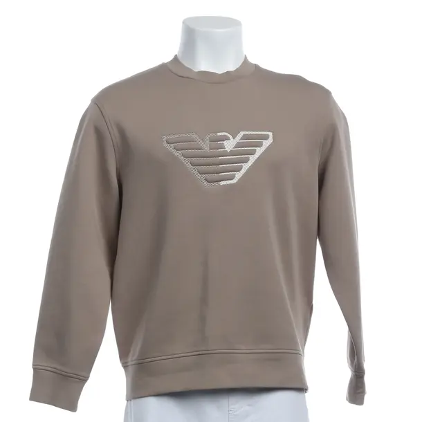 Sweatshirt, in Camel, Cotton, Emporio Armani