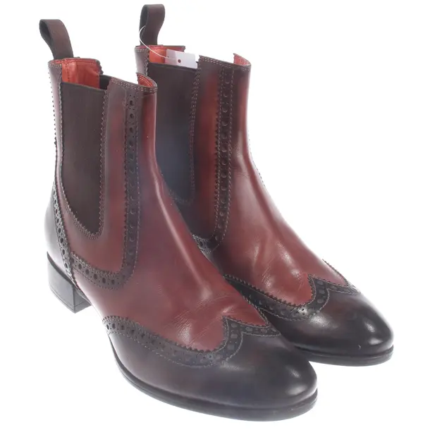 Ankle Boots, in Brown, Santoni