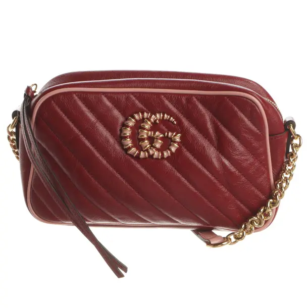 Shoulder Bag, in Bordeaux, Leather, Gucci