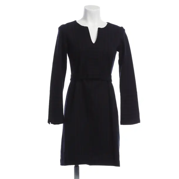 Dress, in Navy, Wool, Lanius