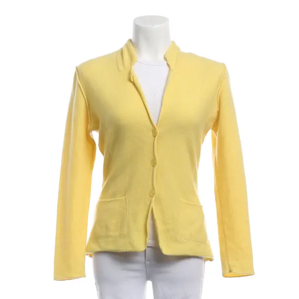 Cardigan, in Yellow, Cashmere, Lunaria Cashmere