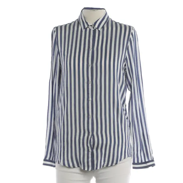 Blouse, in Blue, Viscose, Hugo Boss Red Label