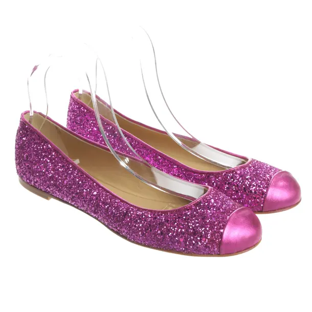 Ballet Flats, in Pink, Giuseppe Zanotti