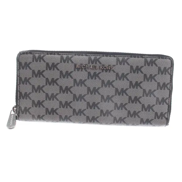 Wallet, in Gray, Leather, Michael Kors