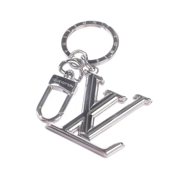 Keyring, in Silver, Metal (metallic, metallised), Louis Vuitton