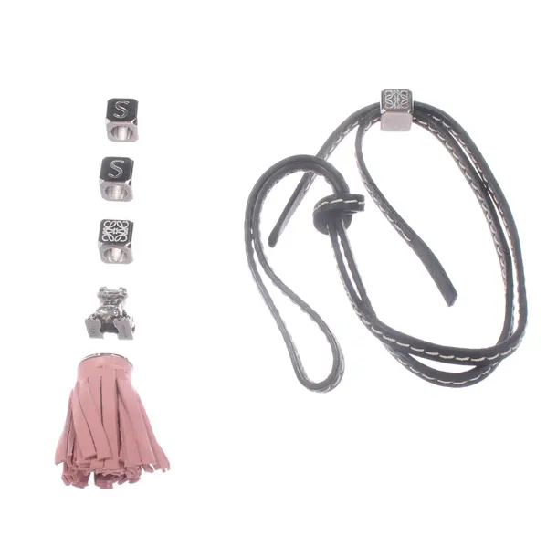 Keyring, in Black, Leather, Loewe