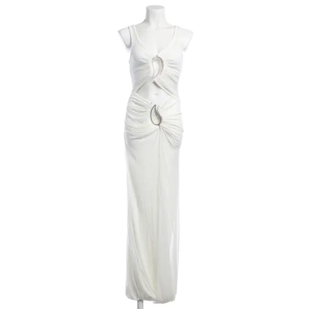 Cocktail Dress, in White, Polyester, Christopher Esber