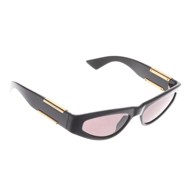 Sonnenbrille, in Schwarz, Kunststoff, Bottega Veneta